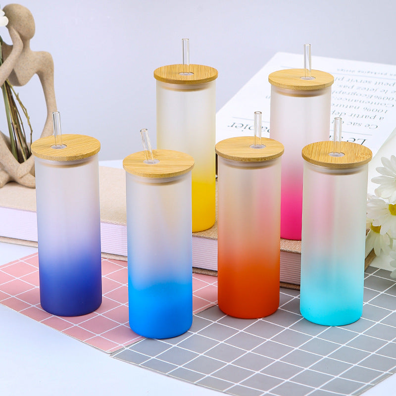 Sublimation Blank Straight Glass Tumbler